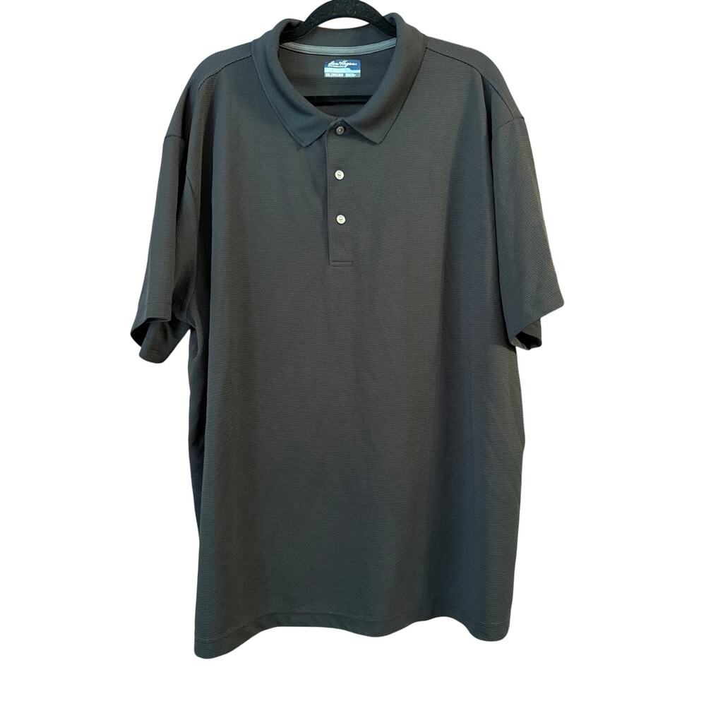 Ben Hogan Performance Men's Black Short Sleeve Polo Shirt Size 3XL